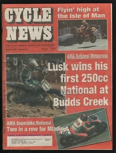 1997 June 25 Cycle News - Vintage Motorcycle Newspaper - Picture 1 of 2