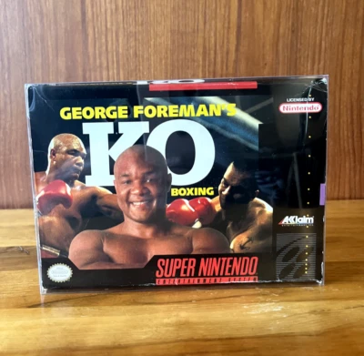 GEORGE FOREMAN K.O. SNES (CIB, UNTESTED) VINTAGE 1992 - Image 1 of 4