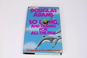 So Long and Thanks for All the Fish by Douglas Adams 1985 1st Edition/1st Print - Picture 1 of 12