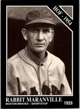 1991 Conlon Collection TSN #4 Rabbit Maranville Boston Braves