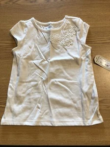 Arizona girls white shirt 3T retail $14 (apt-2089) - Picture 1 of 5