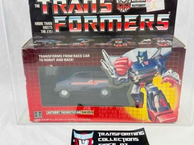Transformers G1 Original AFA 75 Skids Series 2 Car 75/85/90 MISB - Image 1 of 4