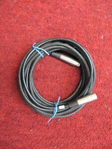 XLR PATCH CABLE 29' XLR  MALE AND FEMALE CONNECTORS