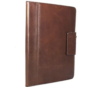Etui cuir véritable vintage pour apple iPad PRO 10,5 housse support portefeuille magnétique - Photo 1/10