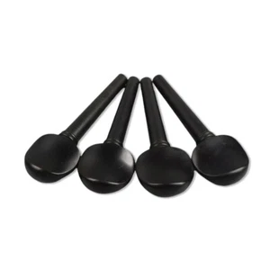 4pcs Cello Peg 4/4 Ebony wood cello pegs Cello Part Accessories No inlay - Picture 1 of 5
