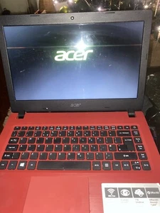 Acer Aspire 3 15.6" Notebook Red / Full HD / 8GB RAM / AMD A9 CPU / Win 10 - A - Picture 1 of 3