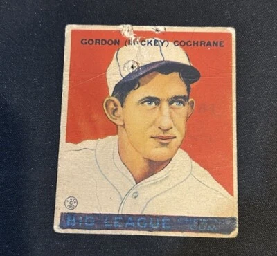 1933 Goudey # 76 Mickey Cochrane HOF - Image 1 of 2