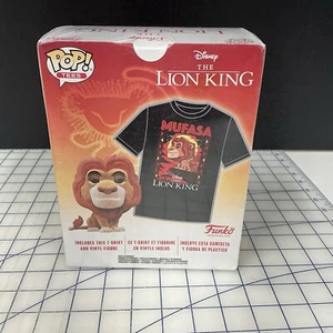 Funko Pop! Camiseta Disney El Rey León MUFASA Talla L + Figura Vinilo - Imagen 1 de 6