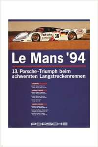 LE MANS car racing VINTAGE POSTER 1994 sleek elegant fast 20x30 HOT - Picture 1 of 1