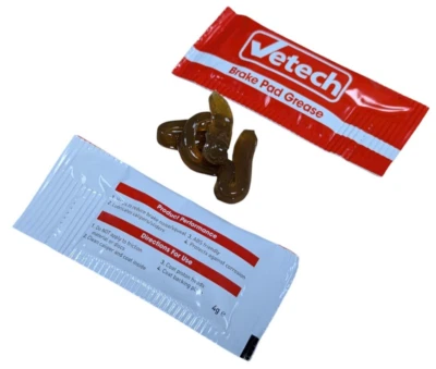 VETECH Bremsbelag Fett Schmiermittel Bremssattel Schieber Führungsstift ABS freundlich