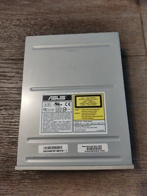  ASUS CRW-5224A IDE CD-RW Beige Used VTG. 2003 - Image 1 of 4