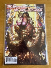DC Universe: Last Will and Testament #1 1st Printing One Shot Oct 2008 F/VF 7.0