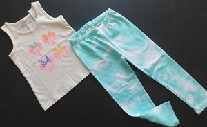 Gap Toddler Girl Top Leggings Ivory Multicolor Size 3T Cotton Minnie Mouse New - Picture 1 of 3