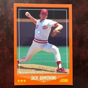 1988 Score GLOSSY Traded Set JACK ARMSTRONG ROOKIE #78T REDS ** MINT **  - Picture 1 of 1