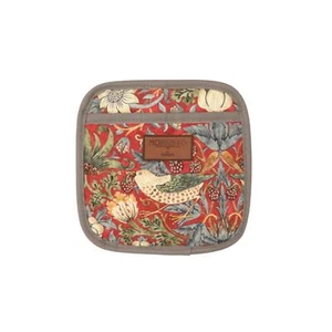 Morris & Co Strawberry Thief Pot Grab - Red - Picture 1 of 1