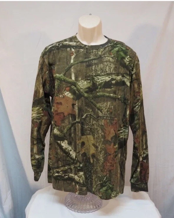 Mossy Oak Shirt Camo Break Up Infinity Hunting Fall Size XL NWT - Image 1 of 4