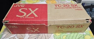 JVC TC-20 SX A/V Master VHS-C Compact Video Cassette  - Photo 1 sur 3