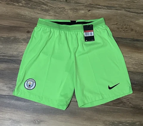 Manchester City Vapor Match Authentic Goalkeeper Shorts Large Cover