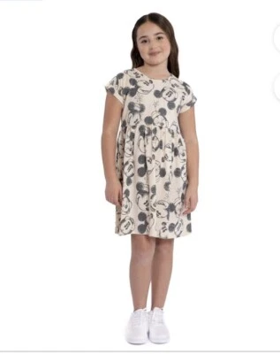 Mickey And Minnie Mouse Short Sleeve  Dress Size (10-12) NWT - Image 1 of 4