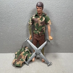 Vtg Atomic Man GI Joe 1964 Mike Powers Bionic Figure Loose W/ Copter And Clothes - Picture 1 of 21
