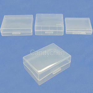 5Pcs Plastic Hard Case Holder Storage Box For Canon Nikon Sony Samsung Battery