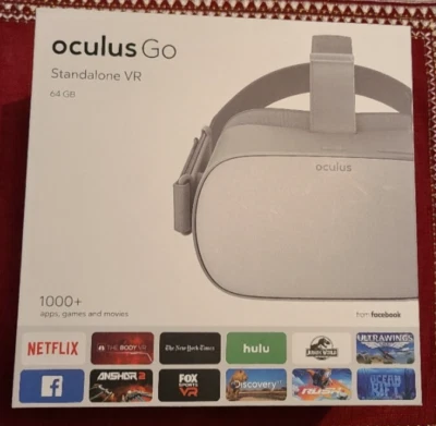 Fone de Ouvido Oculus Go 64GB VR - Excelente Estado, Caixa Original e Acessórios - Imagem 1 de 4