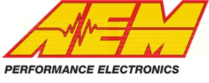 AEM Sticker 100mm length | toolbox, car window, laptop Set of 2 Stickers - Picture 1 of 1
