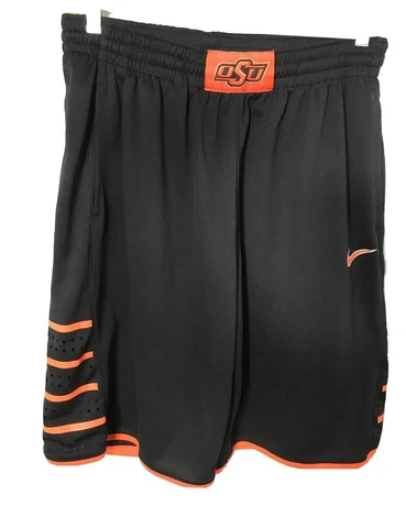 Nike OSU Oklahoma State Cowboys Shorts Mens Size Large Black NWT Cover