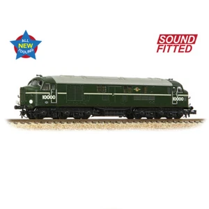 Graham Farish 372-914SF N Gauge LMS 10000 BR Green Late Crest DCC Sound Fitted - Picture 1 of 8