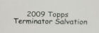 2009 Topps Terminator Salvation Embossed Foil 003 T-700