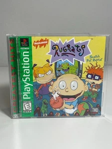 Rugrats Search for Reptar PS1 PlayStation 1 Complete with Manual Tested - Picture 1 of 11