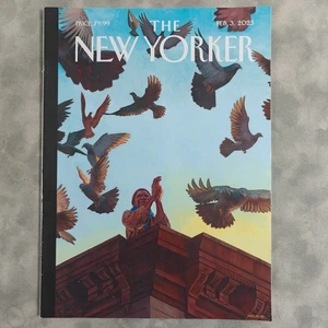 The New Yorker Magazine Feb 3 2025 Kadir Nelson Messenger Cover Issue - Picture 1 of 2