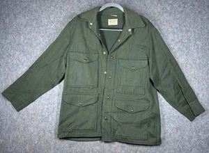 Vintage Penney’s All Wool Hunting Jacket Green Field Coat Men’s Medium Rare - Bild 1 von 12