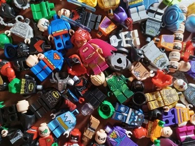 Lego Lot Minifigure Batman 7785 DC Superheroes Justice League Parts Huge Classic - Image 1 of 4