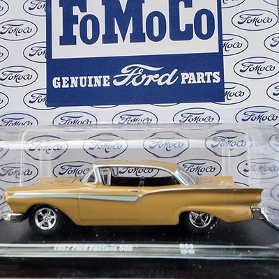 🏁2023 M2 Machines  Auto Drivers / 1957 Ford Fairlane 500  R93 CASTLINE INC.🏁🏁 - Image 1 of 4