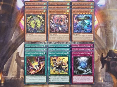 Yugioh Radiant Typhoon Deck Core 18 card DOOD Meghala Eldam Vision Manifestation - Image 1 of 4