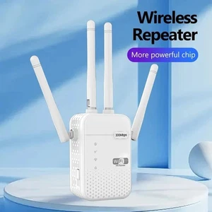 WiFi Range Extender Internet Booster Wireless Signal Repeater - Picture 1 of 7