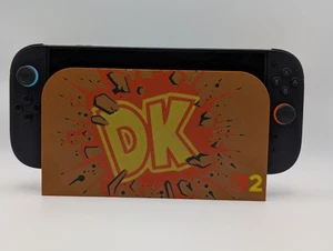 Placa frontal de cubierta de muelle Donkey Kong DK Banaza para Nintendo Switch 2 - Imagen 1 de 9