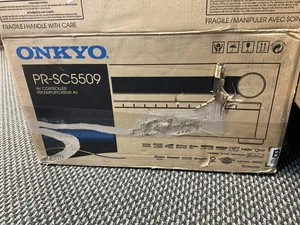 ONKYO AV CONTROLLER PRE AMPLIFICATEUR PR-SC5509 - NOS - Picture 1 of 2