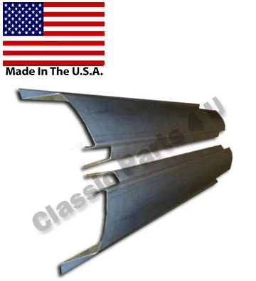 ROCKER PANELS NASH RAMBLER 1949-55 2DOOR NEW PAIR! FREE SHIPPING! Foto 1 de 2
