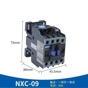Nuevo contactor de aire acondicionado 220V NXC-09 NXC09 9A PARA contactor de aire acondicionado Chint NXC-09 NXC09 9A - Imagen 1 de 1