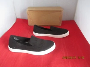 Journee Collection Women's Meika Knit Sneakers $35 -US Size 9 - Black - 1172 - Picture 1 of 12