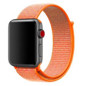 Nylon Woven Strap Sports Loop Band For Apple Watch 7 41/45mm  iWatch 6 40/44mm