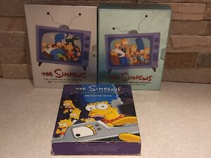 SIMPSONS DVD BOX SET SEASONS 1 2 7