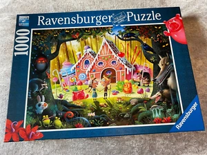 RAVENSBURGER 1000 PIECE JIGSAW - HANSEL AND GRETEL - Foto 1 di 1