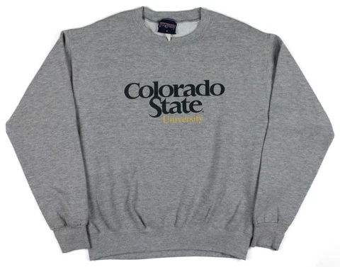 Colorado State Rams Vintage 90's JanSport Pullover Crewneck Sweatshirt Small Cover