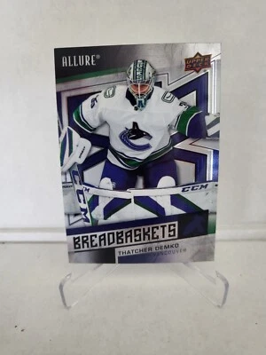 2021-22 Upper Deck Allure Breadbaskets Thatcher Demko #BB-20 👀🔥 - Image 1 of 3