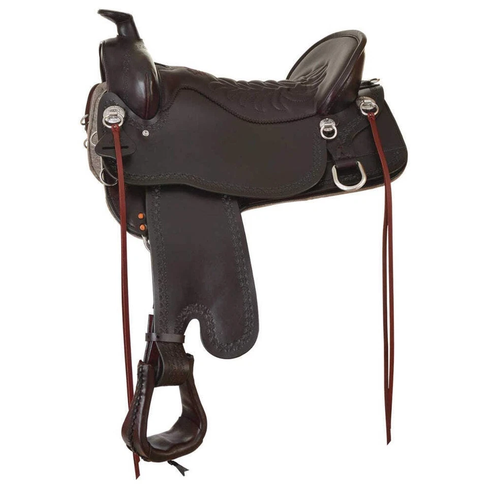 Sillín Tucker Big Bend Trail T93-721-9211-12 17,5 pulgadas de ancho árbol marrón NUEVO Foto 1 de 1