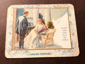 1910 T62 Turkish Trophies Cigarettes Fortune Series Love and you will be Loved - Picture 1 of 2