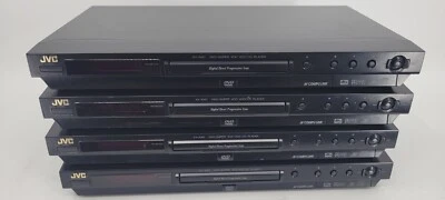 Lot of Four (x4) JVC XV-N40BK DVD VCD Player - TESTED - EB-9035 - Image 1 of 4